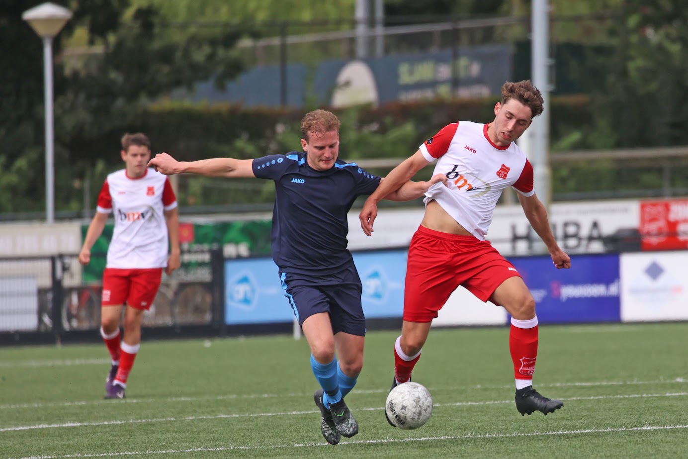 Fotoverslag bekerwedstijd Rood-WitV 1 - Spoordonkse Boys 1