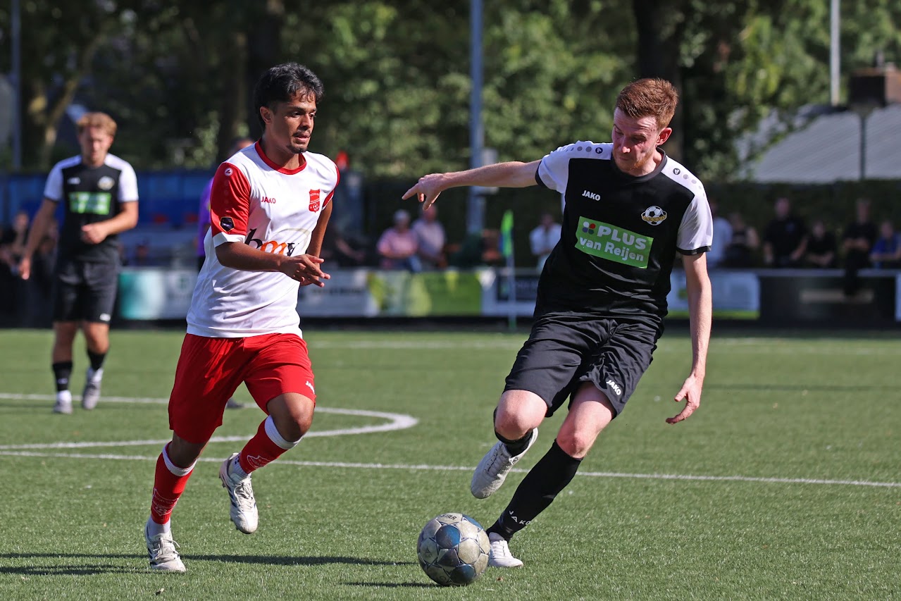 RKVVO en Rood Wit Veldhoven delen de punten in doelpuntrijke bekerderby